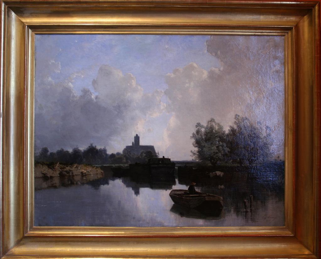 Au bord du Loing (titre de l'inventaire)