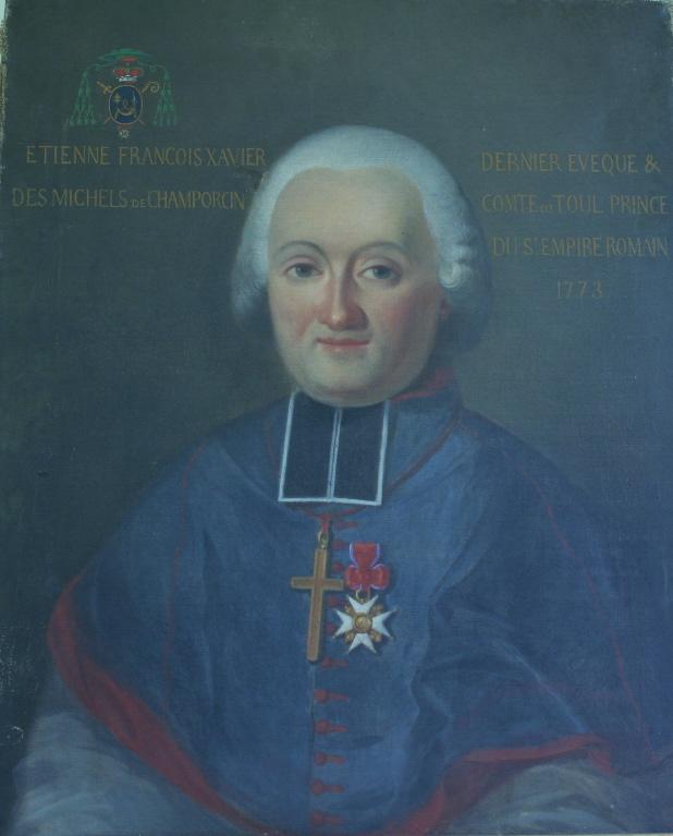 Portrait de Monseigneur des Michels de Champorcin, dernier évêque et Comte de Toul (titre de l'inventaire)
