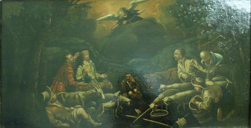 L'annonce de la naissance d'un rédempteur aux bergers (titre de l'inventaire)
