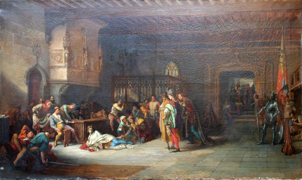 Jeanne d'Arc prisonnière des Anglais (titre de l'inventaire)