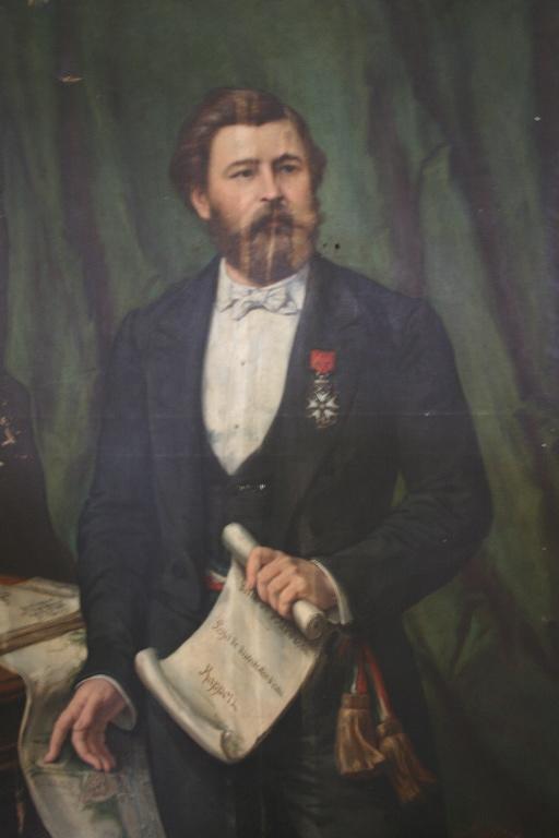 Portrait d'Ernest Bradfer (titre de l'inventaire)