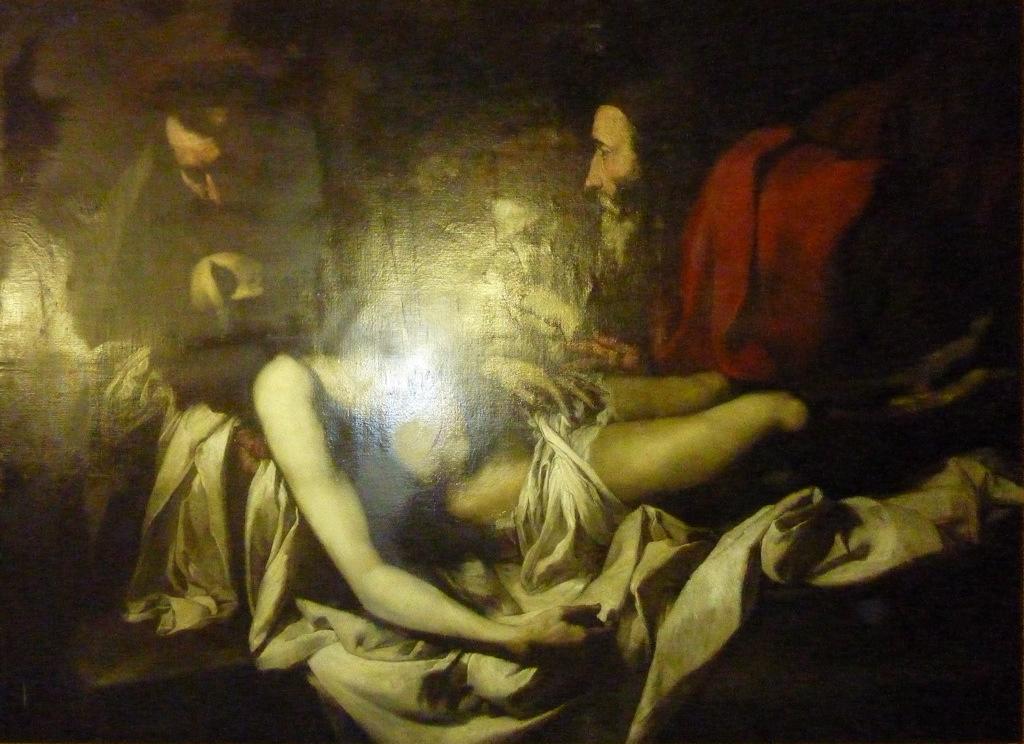 Descente du Christ au tombeau (titre de l'inventaire) ; Le Christ porté au tombeau (titre d'usage)