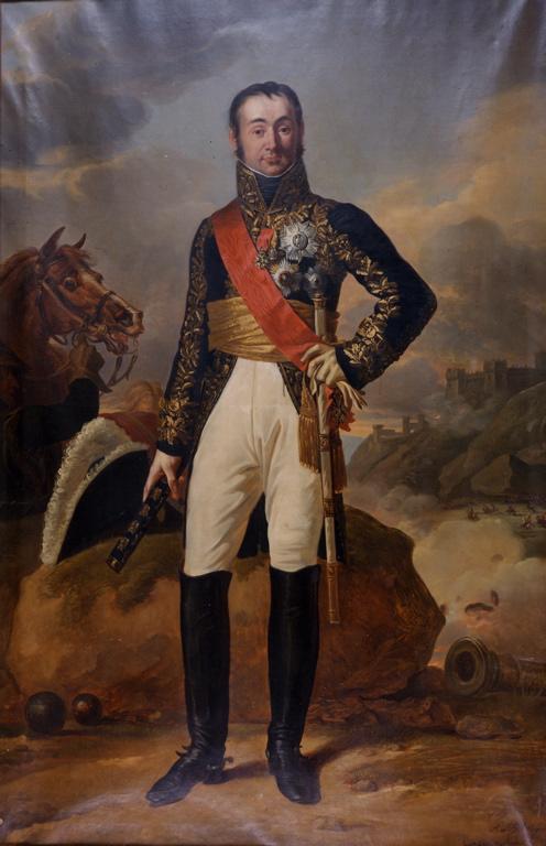 Portrait en pied du Maréchal Oudinot (titre de l'inventaire)