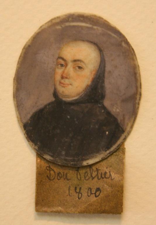 Religieux avec capuchon (titre de l'inventaire)