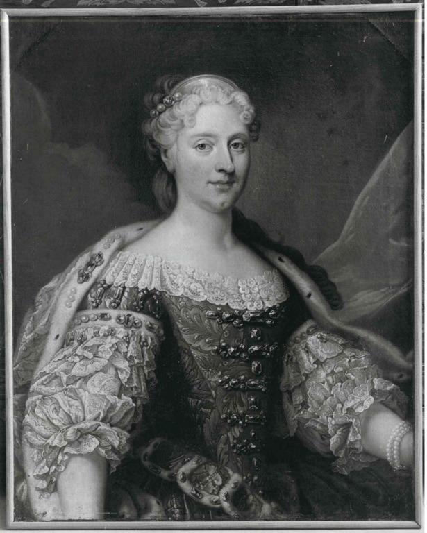 Portrait de la reine de Pologne (titre de l'inventaire) ; Portrait de Catherine Opalinska (autre titre)