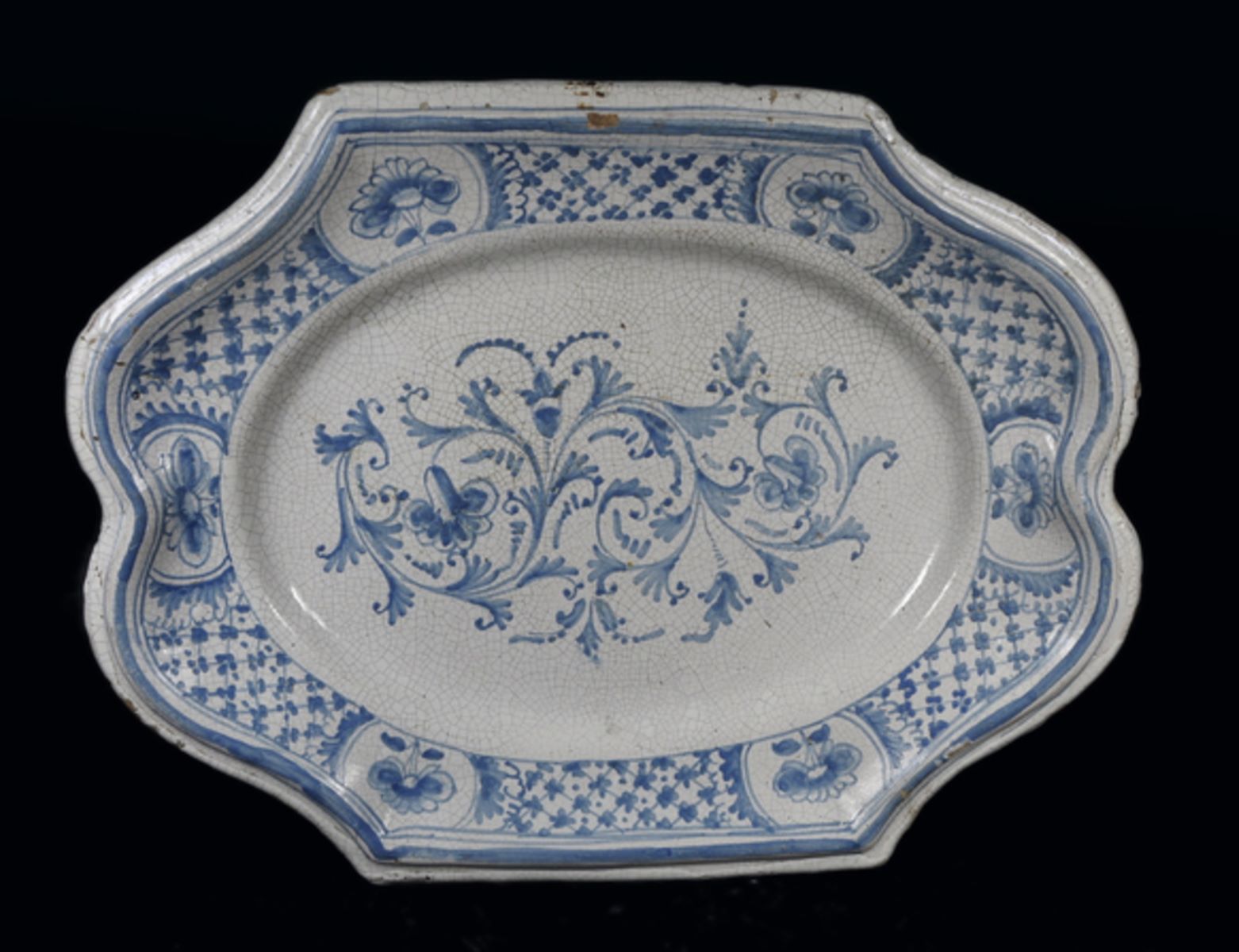 Décor camaïeu bleu (titre factice)
