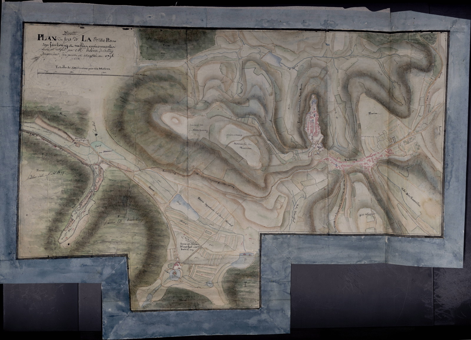 Plan du château de La-Petite-Pierre