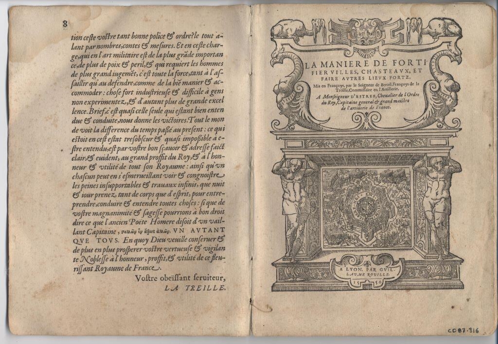 La manière de fortifier villes et chasteaux et faire autres lieux forts