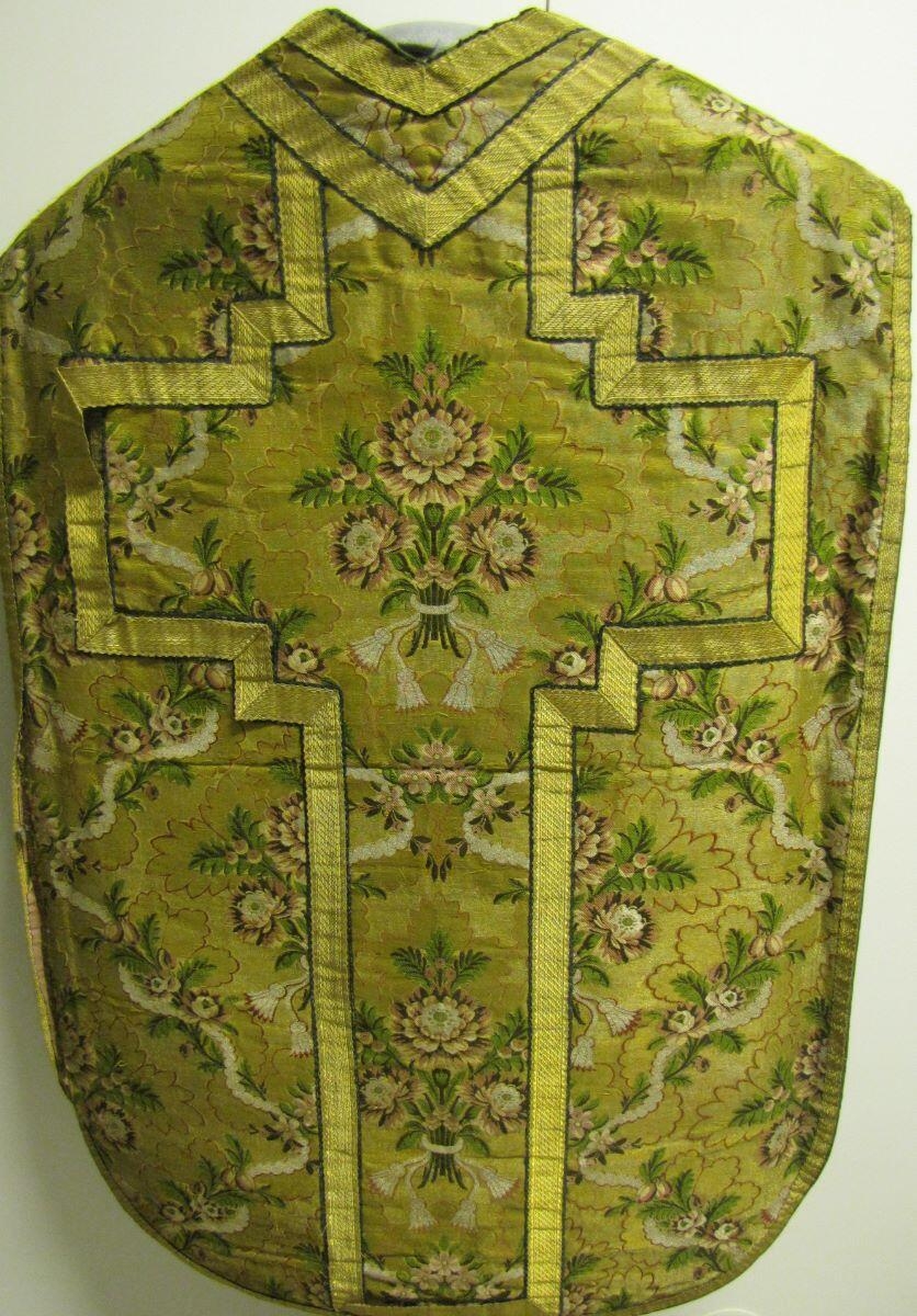 Chasuble dite "aux pivoines"