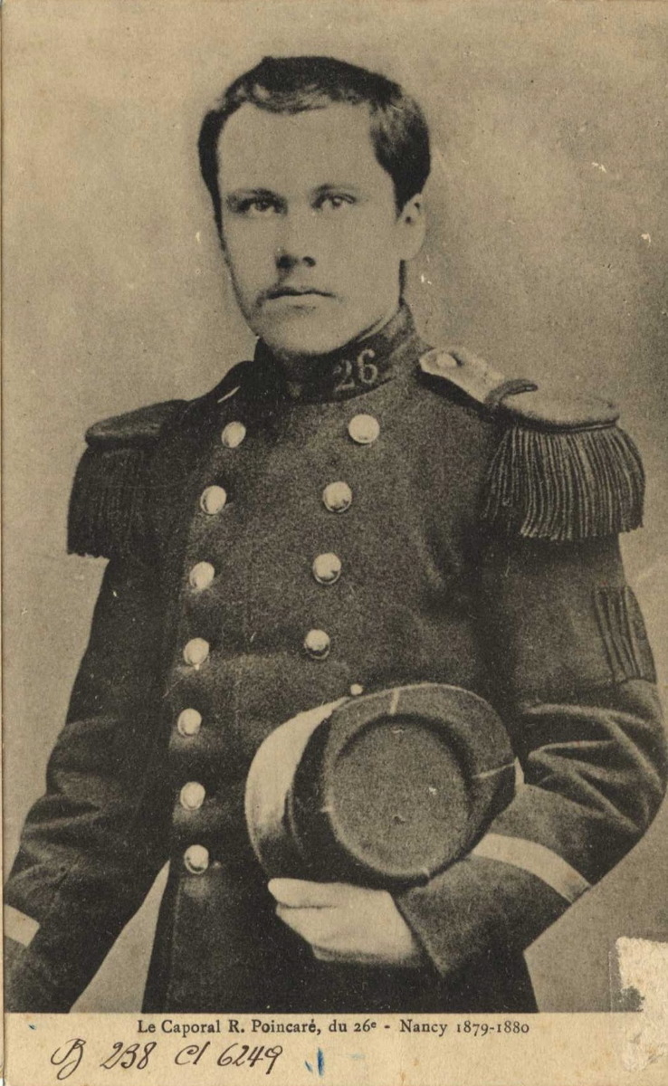 Le caporal R. Poincaré, du 26e - Nancy 1879-1880