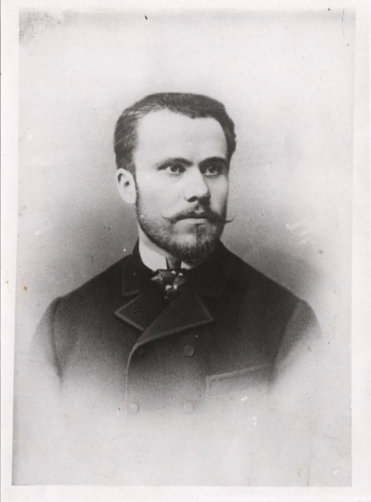 Portrait de Raymond Poincaré jeune homme (titre factice)