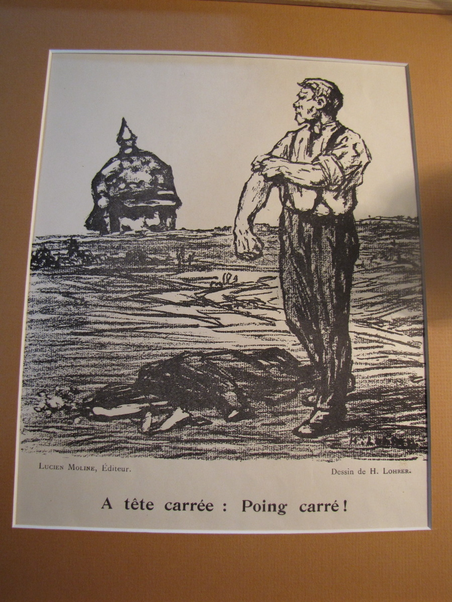 A tête carrée : poing carré !