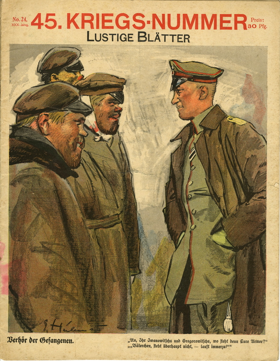 45. Kriegs.nummer. Lustige Blätter. N°24