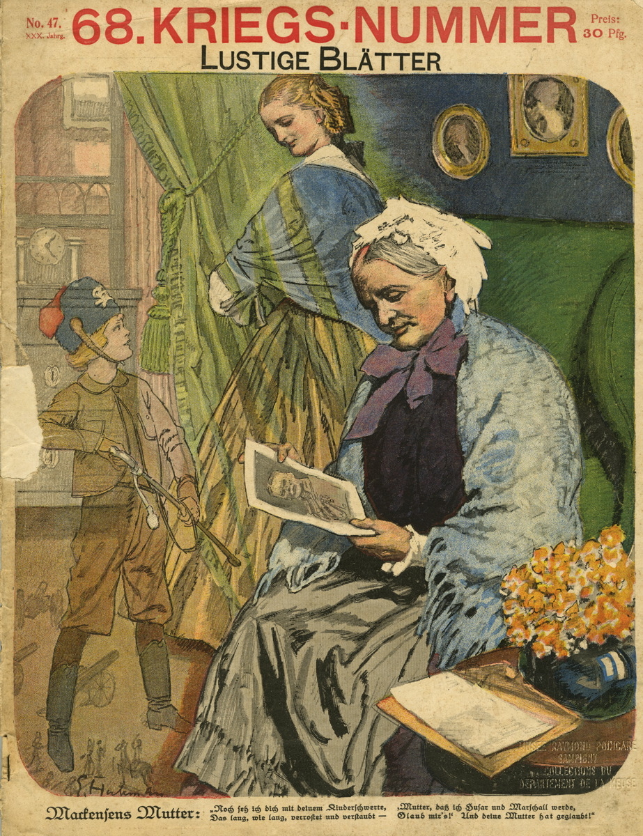 68. Kriegs.nummer. Lustige Blätter. N°68