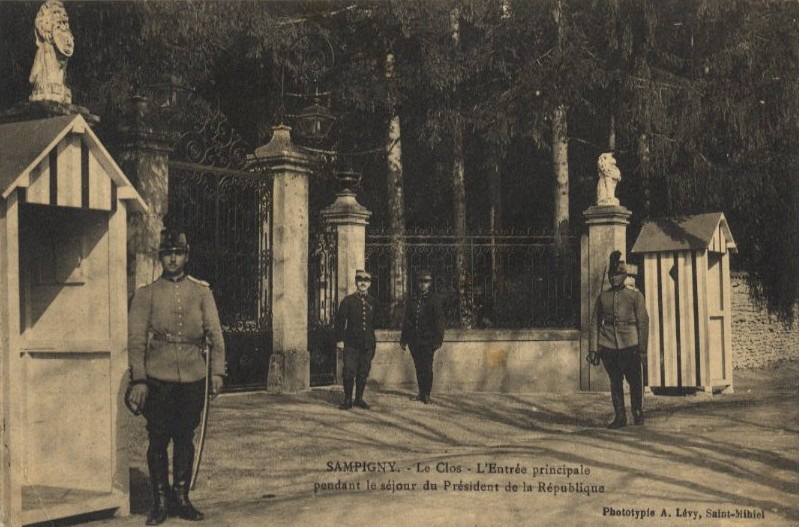 L'entrée principale du Clos à Sampigny