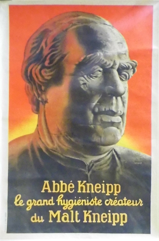 Abbé Kneipp / le grand hygiéniste créateur / du Malt Kneipp (titre inscrit)