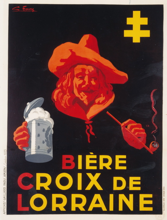 Bière / Croix de / Lorraine (titre inscrit)