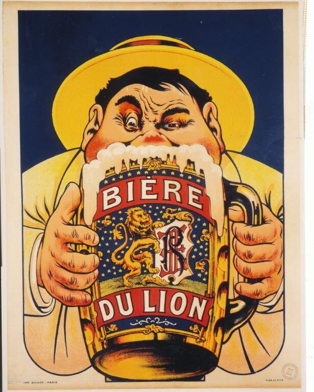 Bière / du lion (titre inscrit)
