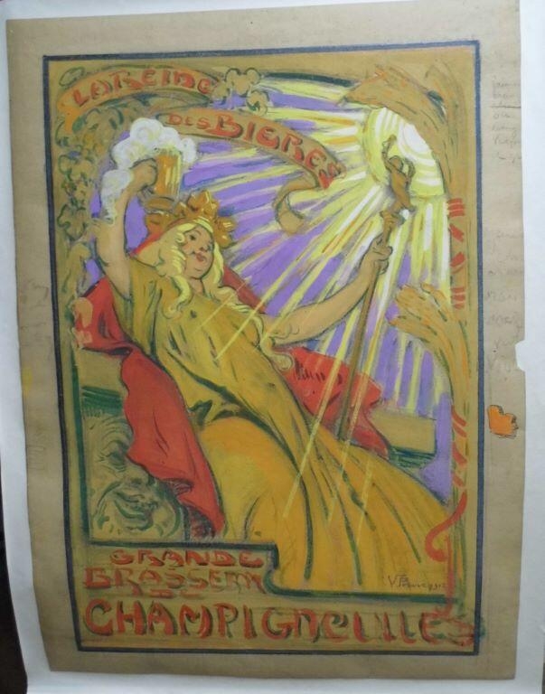 La Reine / des Bières / Grande / Brasserie / de / Champigneulles (titre inscrit)