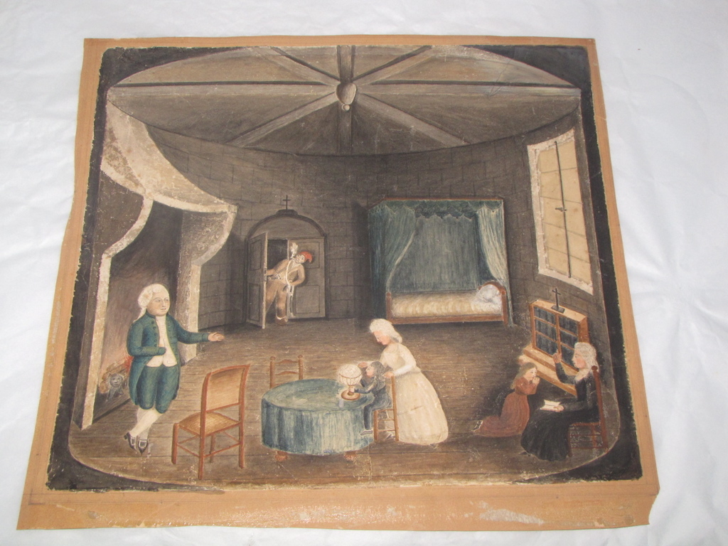 La famille royale au Temple (titre factice)