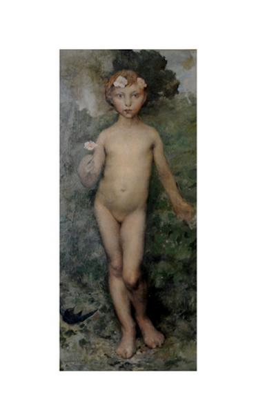 Jeune fille à la rose ; Adolescence (autre titre)