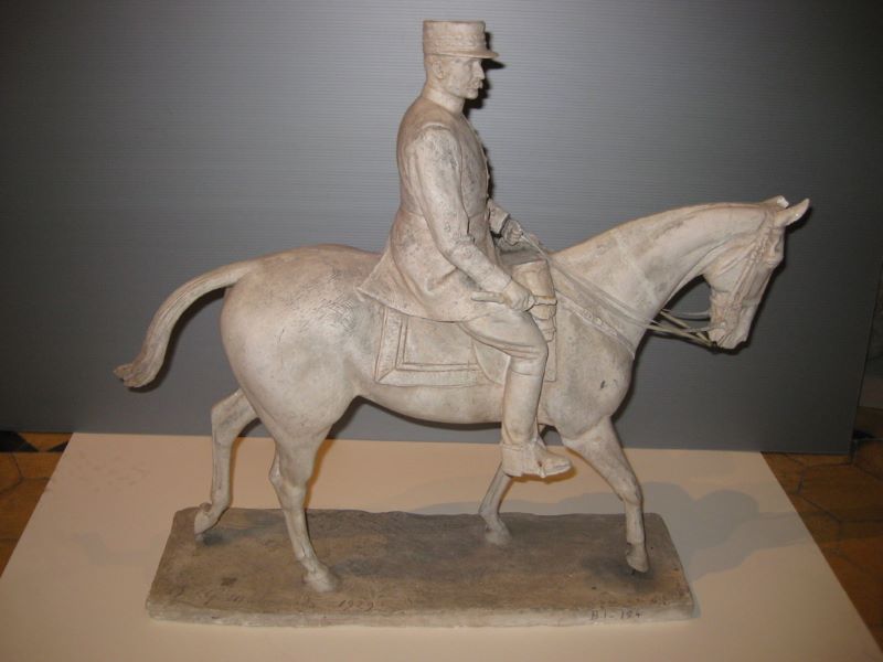 portrait équestre du Maréchal Pétain