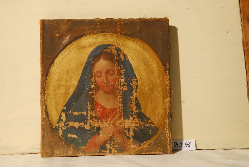 Vierge en oraison