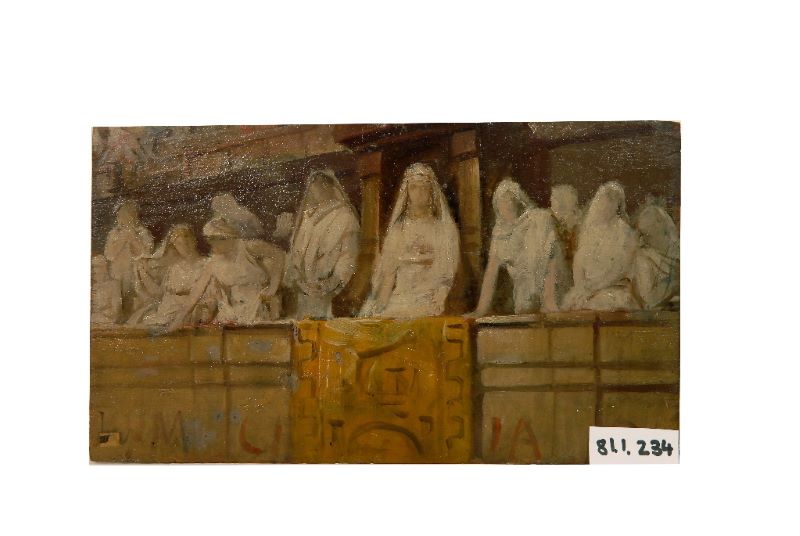 Le banc des vestales à l’amphithéâtre