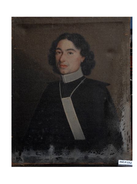 Portrait de Firmin Guédon manuel, chanoine régulier de Saint Pierre Fourier