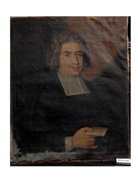 Portrait de Monseigneur Guédon manuel, chanoine et chapelain de la cathédrale de Verdun (1688-1759)