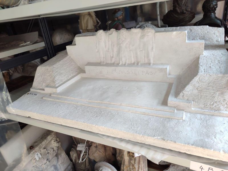 Maquette du monument  “Aux enfants de Verdun”