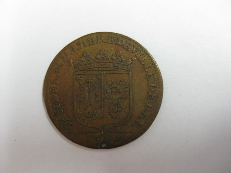 Jeton de la ville de Bar-le-Duc sous Louis XIV