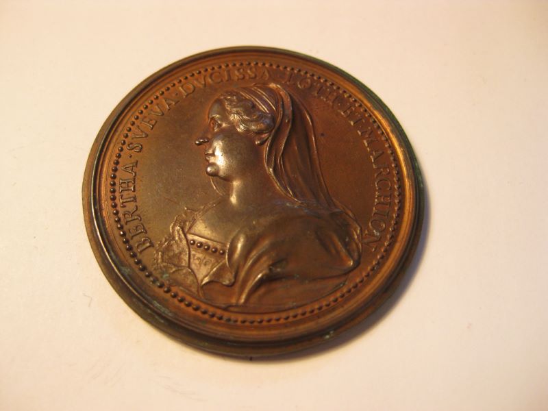 Médaille à l’effigie de Mathieu I et Berthe de Lorraine