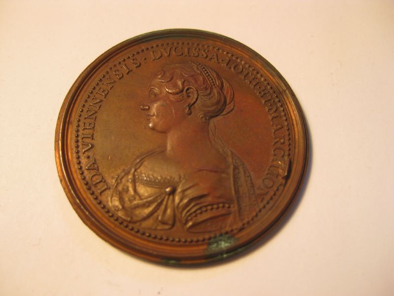 Médaille à l’effigie de Simon II de Lorraine et Ide de Vienne