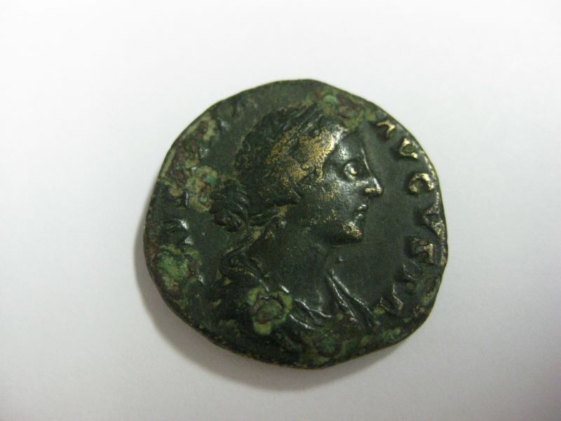 monnaie romaine, impératrice Faustine la Jeune