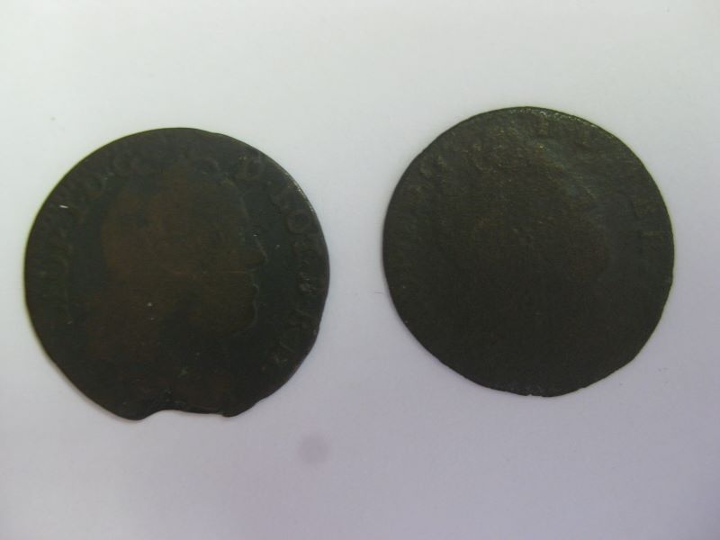 lot : 2 liards Léopold Ier de Lorraine