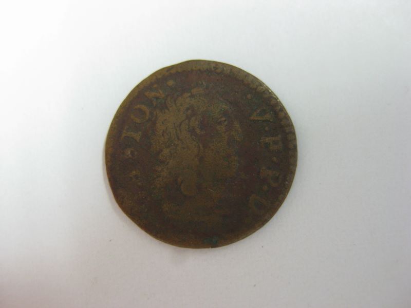 denier tournois de Gaston de France, Principauté de Dombes
