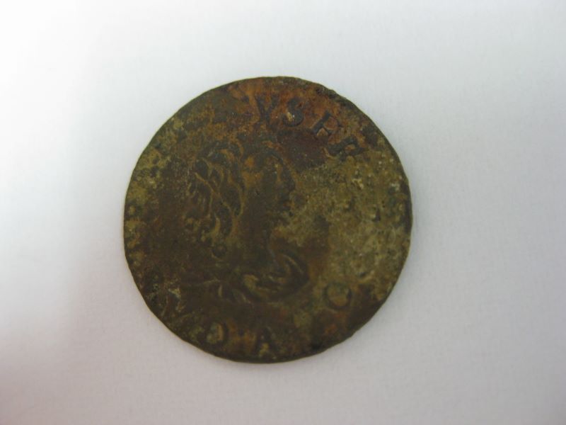 denier tournois de Gaston de France, Principauté de Dombes