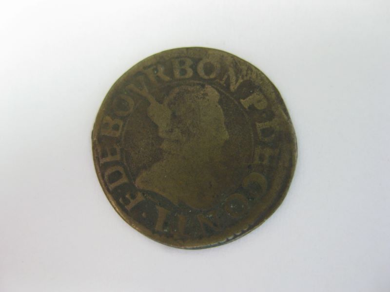 monnaie principauté de Château-Regnault, François de Bourbon-Conti