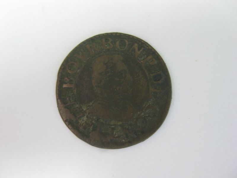 monnaie principauté de Château-Regnault, François de Bourbon-Conti
