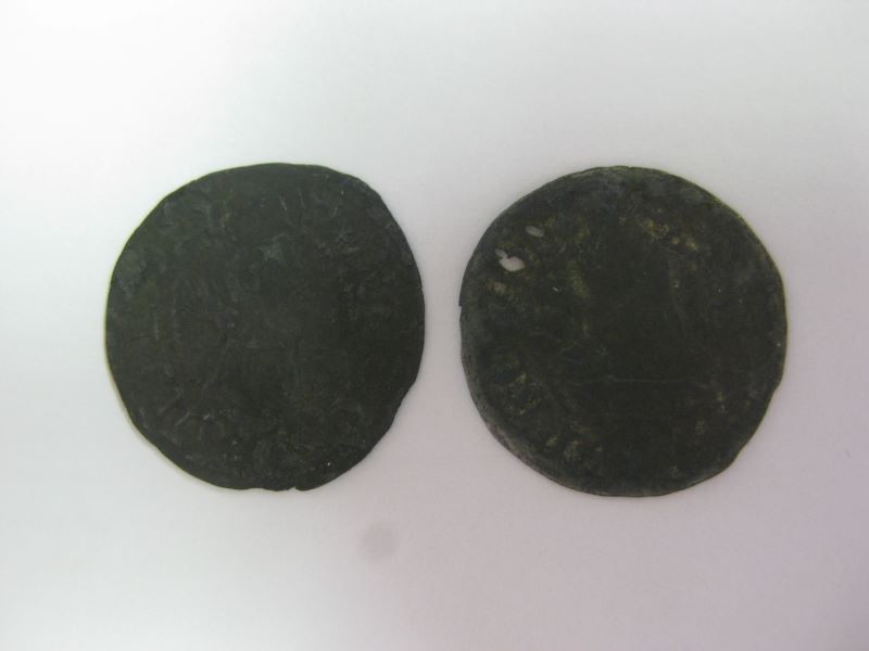 lot : 2 monnaies de la ville de Metz