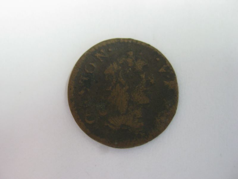 denier tournois de Gaston de France, Principauté de Dombes
