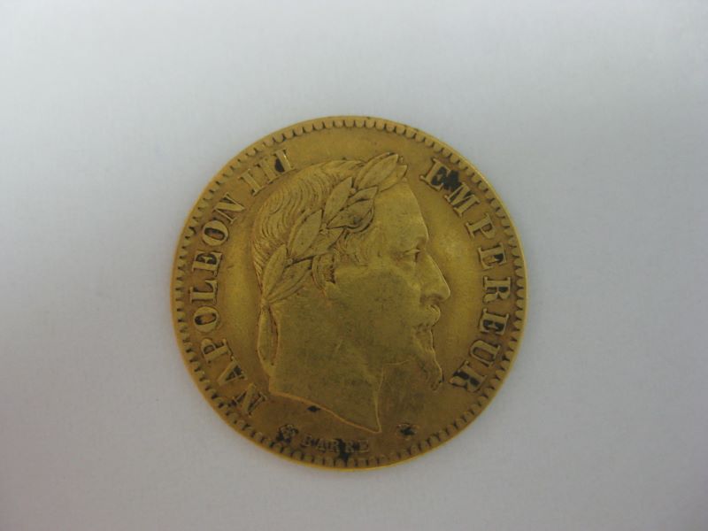 10 francs or Napoléon III