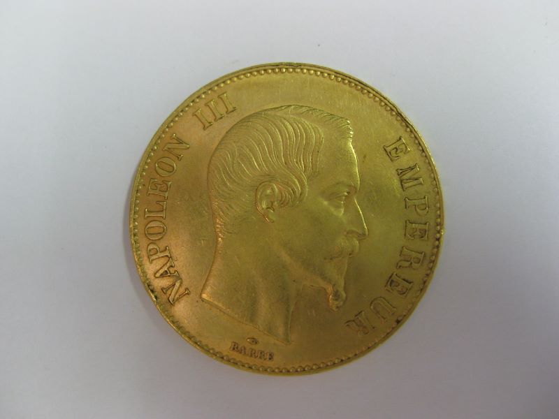 100 francs or, Napoléon III
