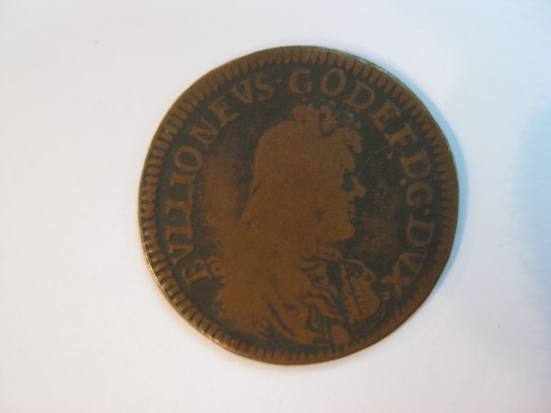 monnaie de Godefroy Maurice de la Tour d’Auvergne, principauté de Sedan