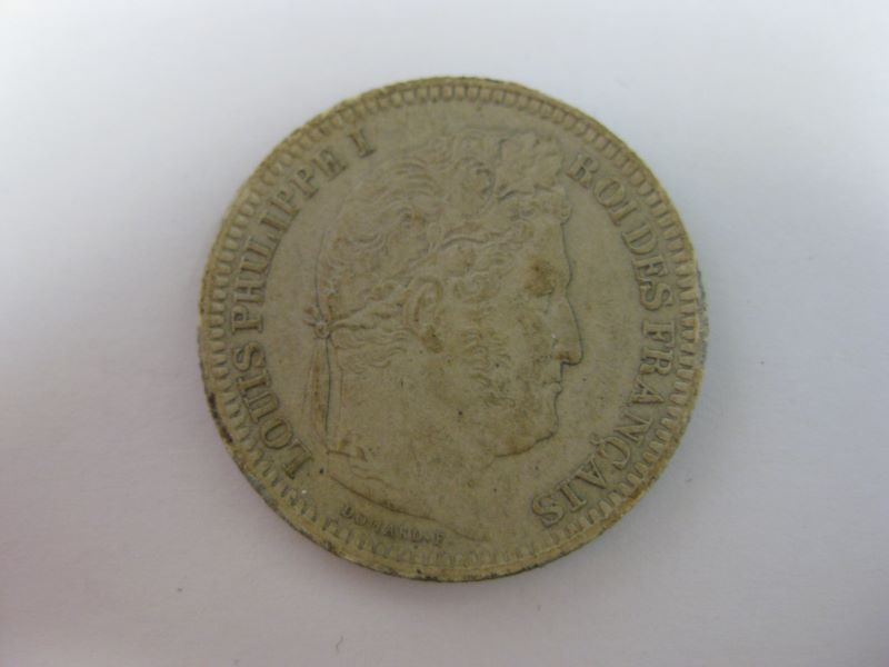 Essai sur papier de la pièce de 2 francs Louis-Philippe