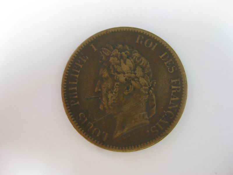 5 centimes colonies françaises Louis-Philippe