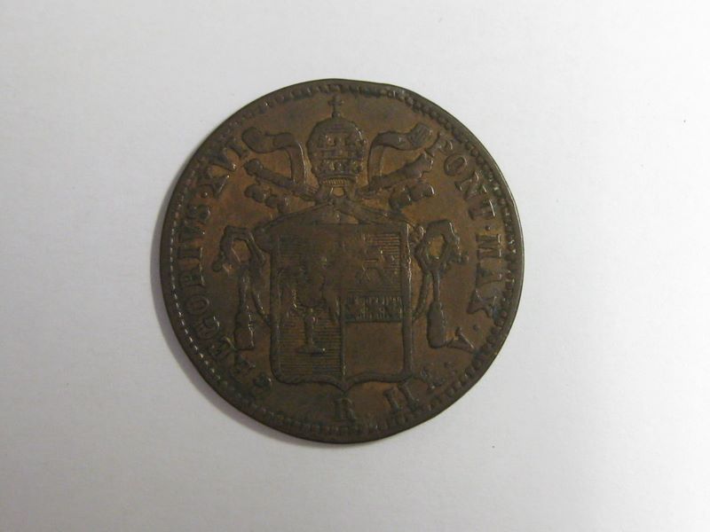 1 baiocco Grégoire XVI, Etats du Vatican