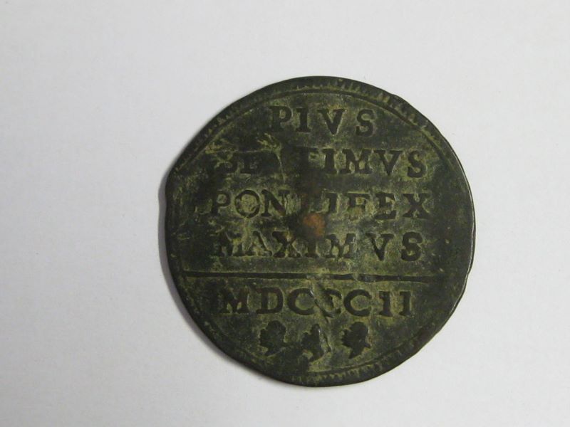 1 baiocco Pie VII, Etats du Vatican