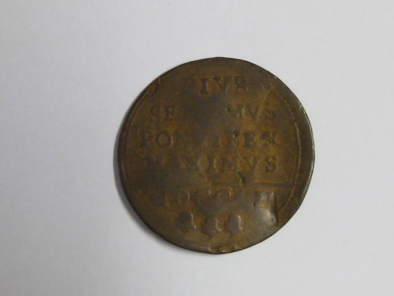 1 baiocco Pie VII, Etats du Vatican